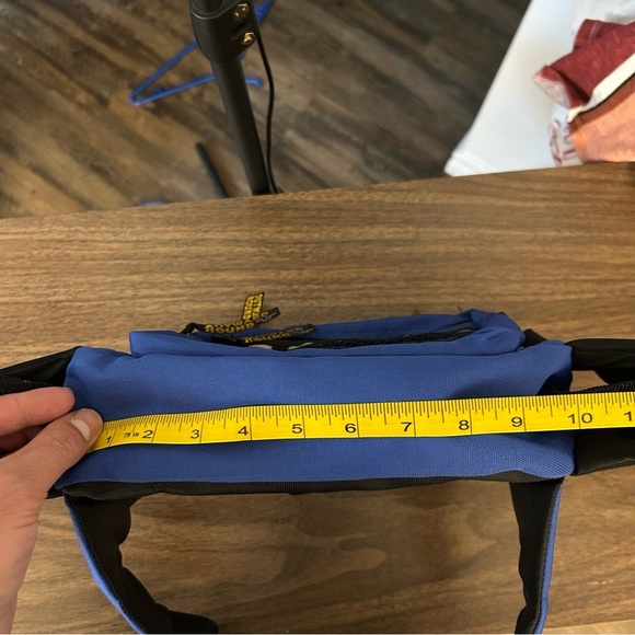 Outward Hound Pet Travel Gear Blue Black Backpack Style Fanny Pack & Water Bowl - Picture 7 of 10